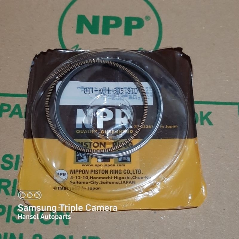 RING SEHER PISTON KGH SONIC NPP NPR OS STD 50 100