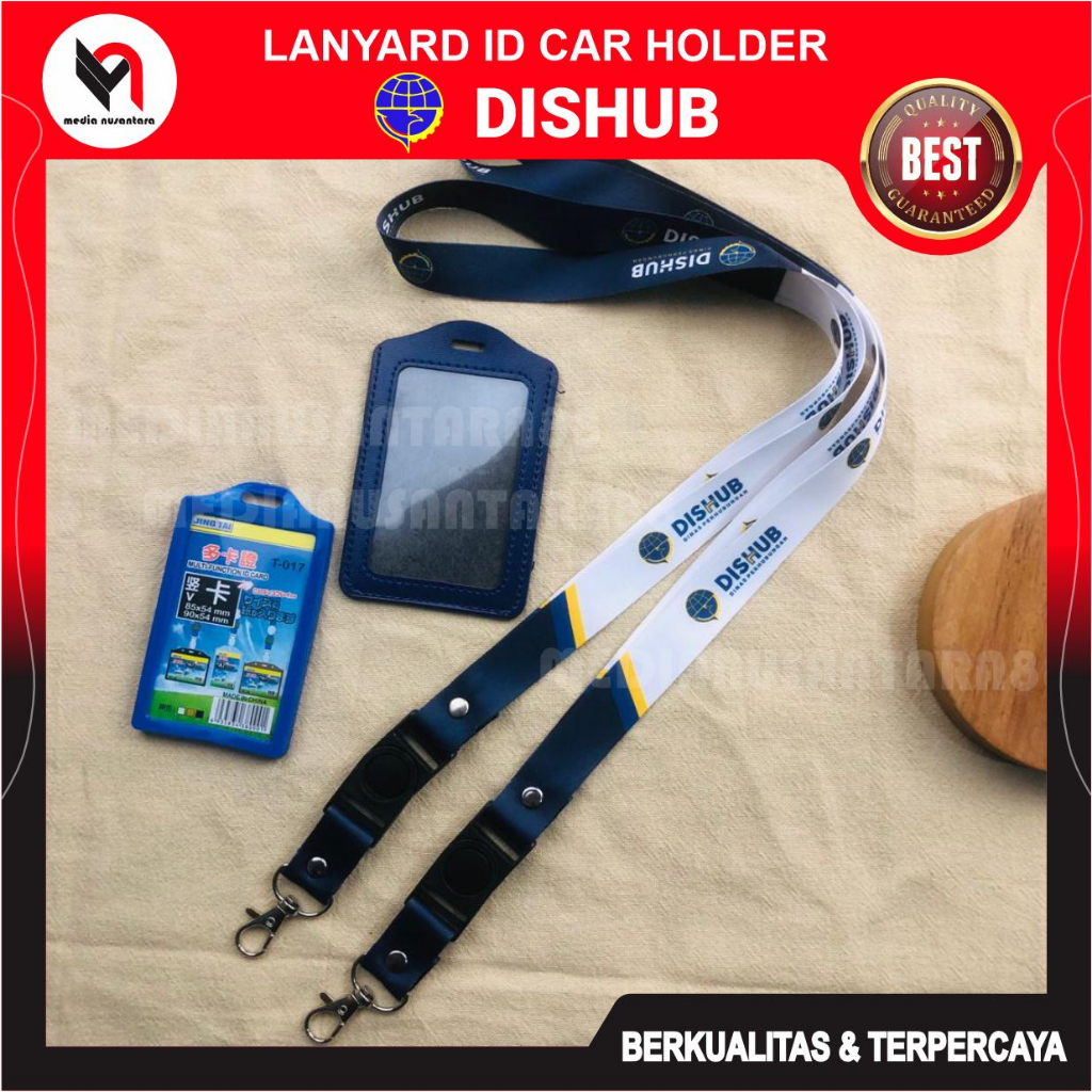 

Tali ID Card DISHUB / Lanyard DINAS PERHUBUNGAN Printing Full Colour