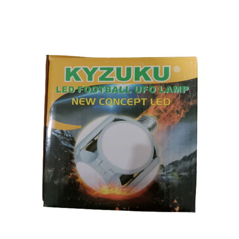 Kyzuku Lampu Bohlam LED Football 40W Lipat / Lampu Lipat Gantung LED UFO SepakBola / Bola Lampu Unik