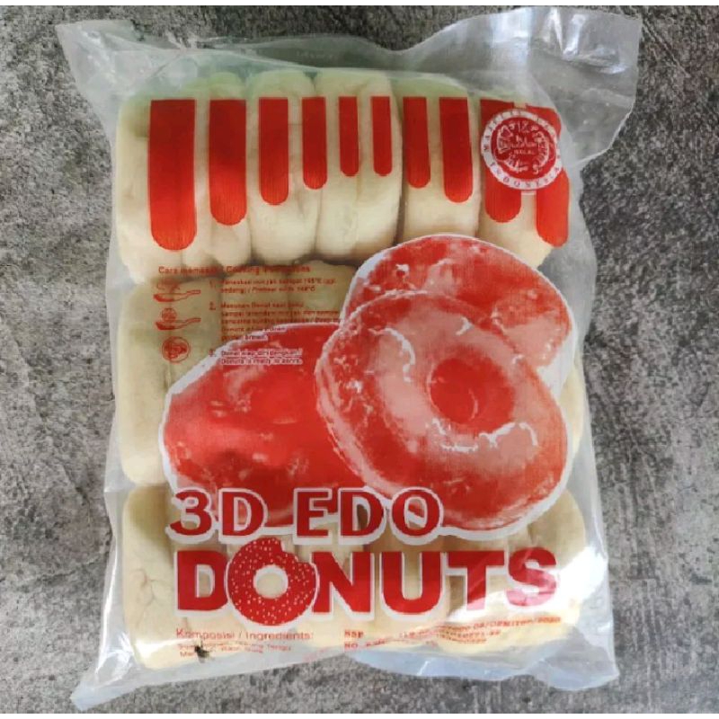 

Donat Kentang Mini 20s 3D Edo Donut