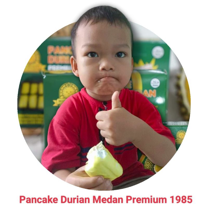 Pancake Durian Medan Ucok isi 8 pcs