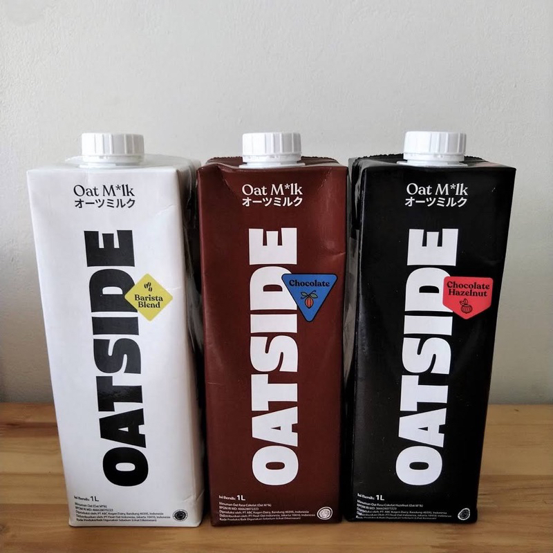 

ECERAN / SATUAN Susu Oatside barista blend | susu oatside chocolate | susu oatside chocolate hazelnut | Oatside milk kemasan 1 Liter | susu gandum sehat | susu barista kopi | susu campuran kopi | oat milk