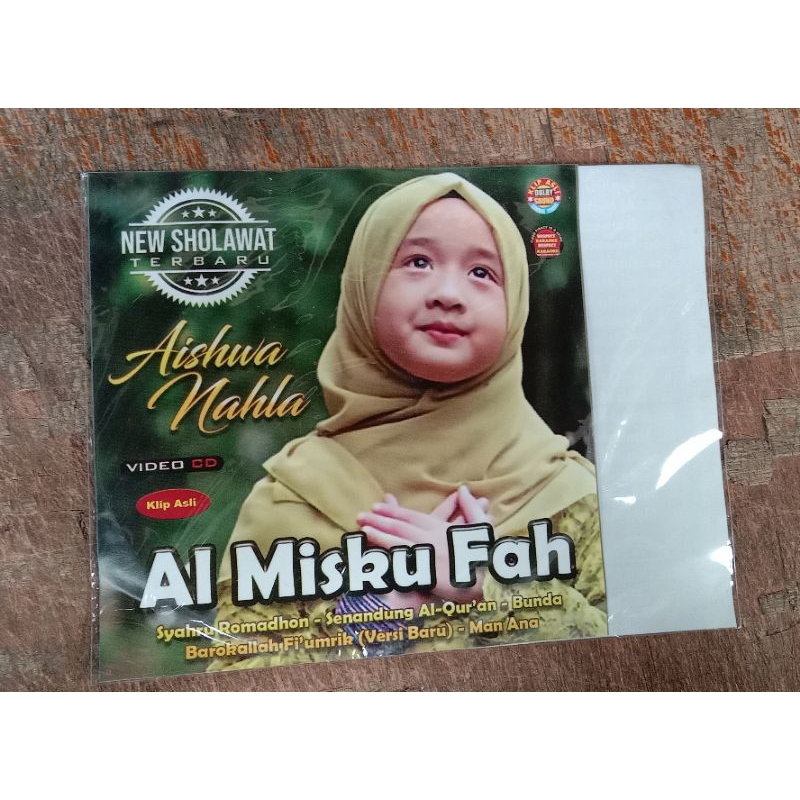 Kaset Vcd lagu Aishwa Nahla Al misku fah