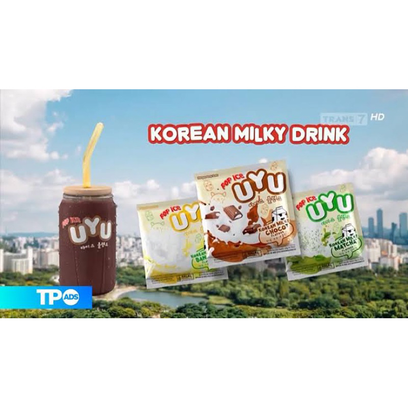 

10pcs korean milky drink pop ice uyu