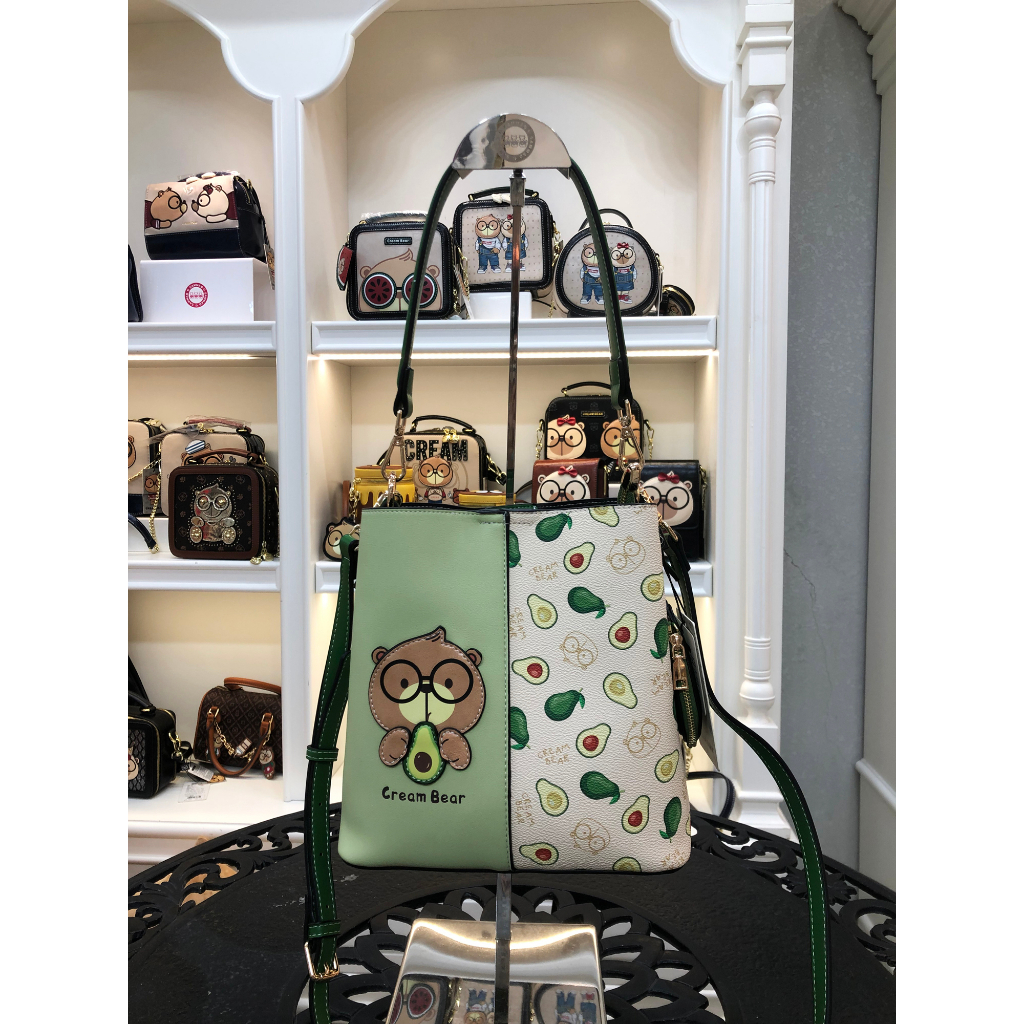 CreamBear Original C12162 Shoulder Bag Tas Bahu Wanita Cream Bear