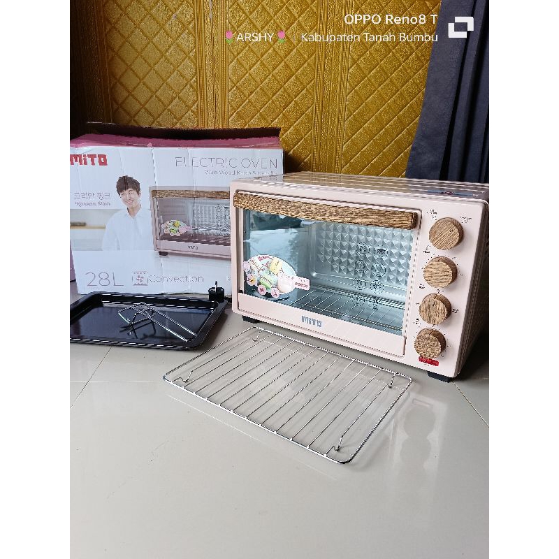 mito mo 999 oven listrik 28l