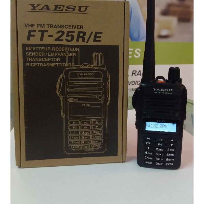 Promo ht yaesu ft 25 Re original Yaesu