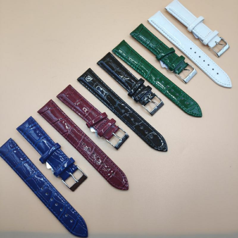 strap Kulit / Tali Kulit Corak UK 16mm, 18mm, 20mm & 22mm