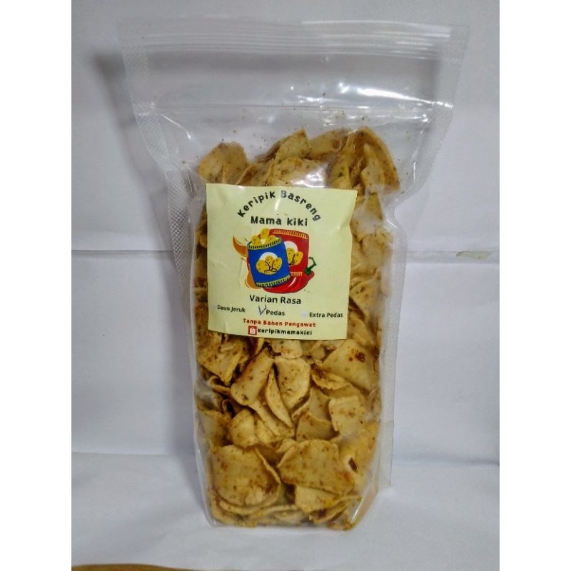 

KERIPIK BASRENG PEDAS 250gr_RENYAH_KERIPIK BAKSO_KERIPIK PEDAS