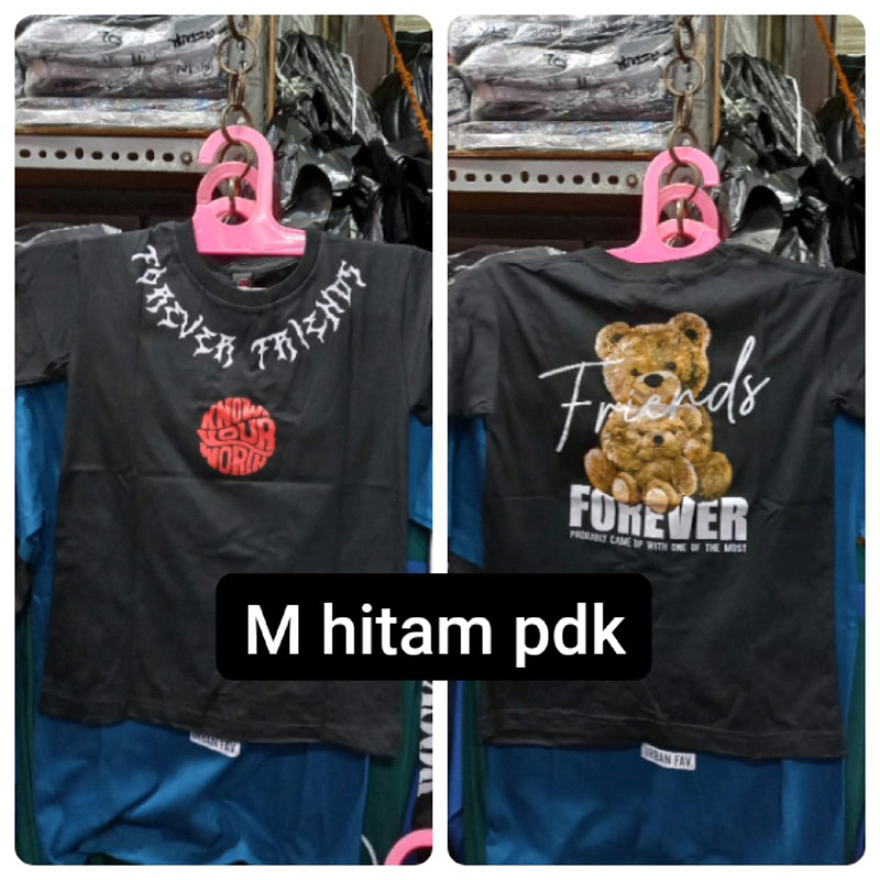 KAOS BAJU ANAK MOTIF TEDDY BEAR KIDS BEST SELLER