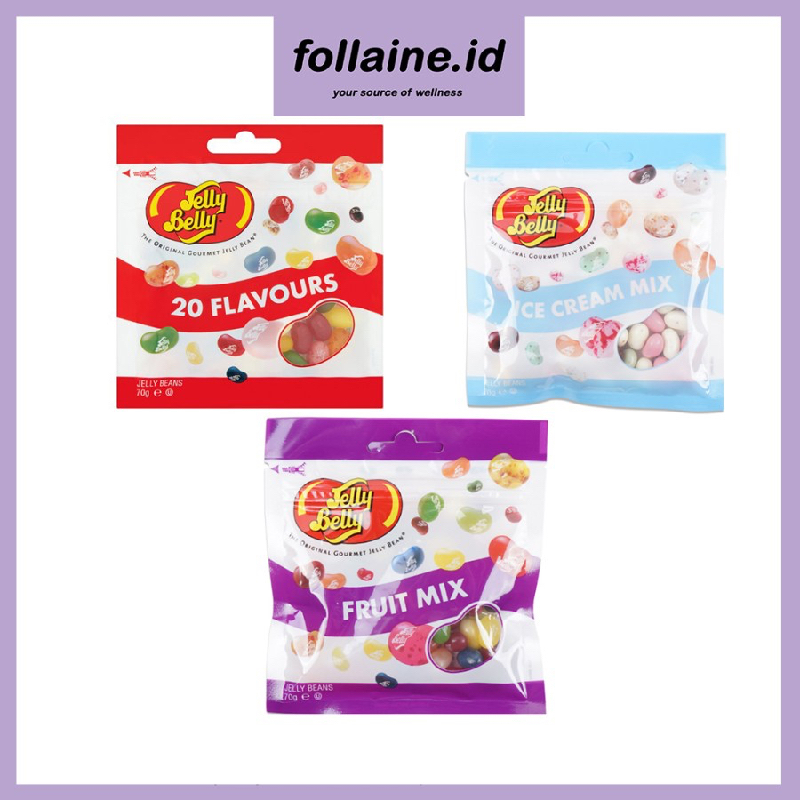 

[ED 24-28 Dec 24] Jelly Belly 70gr - Assorted | Permen Jeli Lunak Aneka Rasa