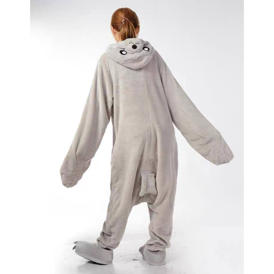 BAJU ONESIE KOSTUM SINGA LAUT SEA LIONS ABU ABU PIYAMA COSPLAY KIGURUMI