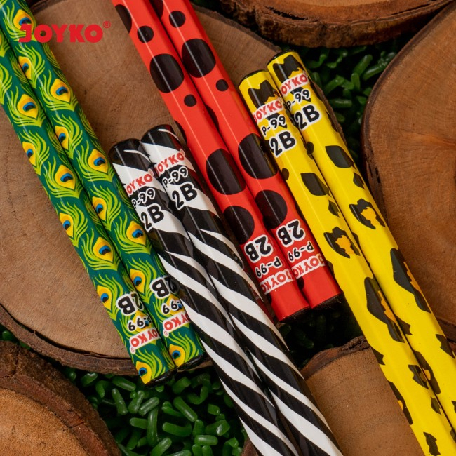 

P-99 - Pensil 2B Joyko 2B Pensil Animal Kingdom