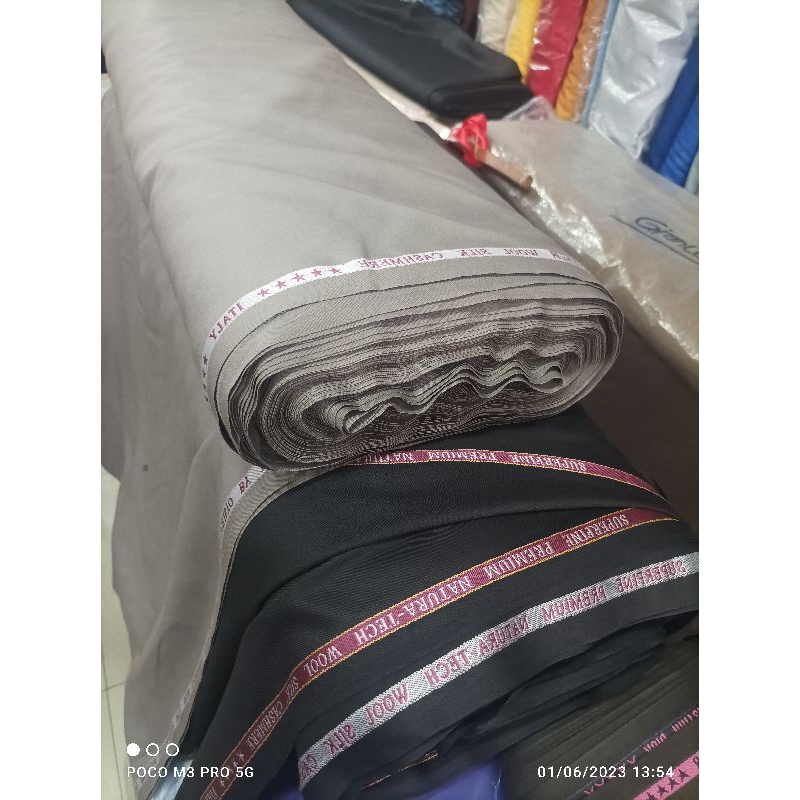 KAIN BAHAN PDH POLRI MONTECRISTO PREMIUM EXLUSIP100%ORIGINAL