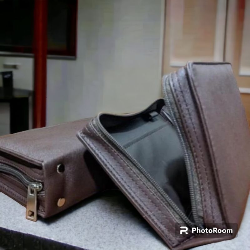 Tas Agenda PROMIS Bag Binder Book Cover Case Reseleting Wadah Buku Kerja Bank