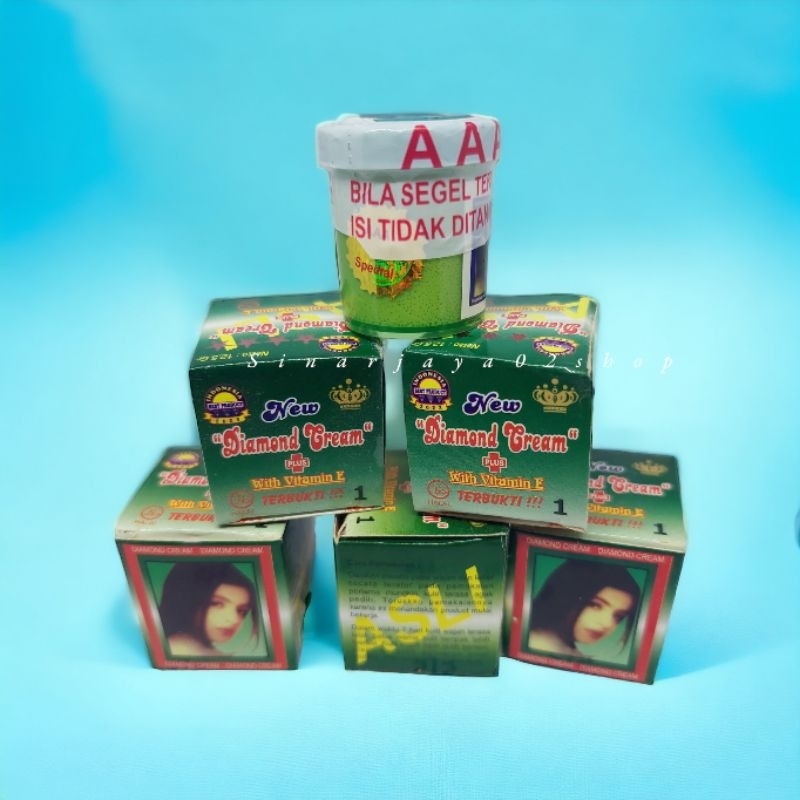 CREAM DIAMOND NEW AAA SEGEL 2 IN 1 WHITENING CREM ORIGINAL