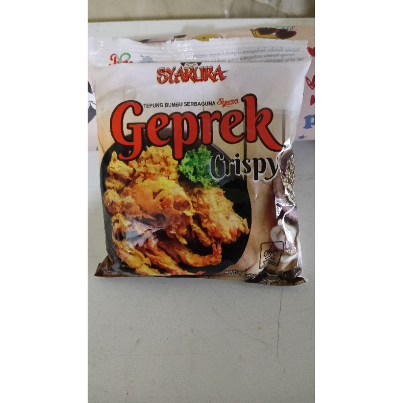 

TEPUNG GEPREK CRISPY By Syakura