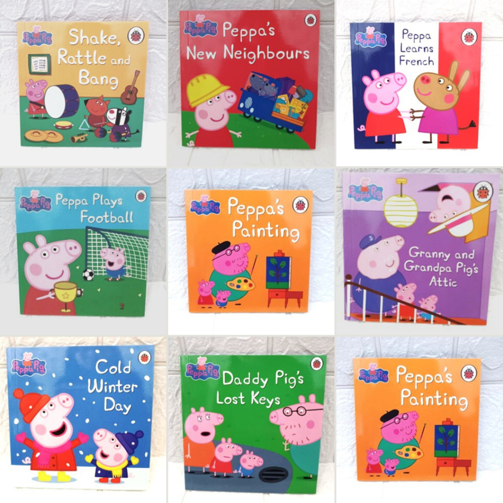 Buku Cerita PEDRO'S COUGH Bahasa Inggris Ecer Book The Incredible Peppa Pig Collections Ultimate buku anak impor