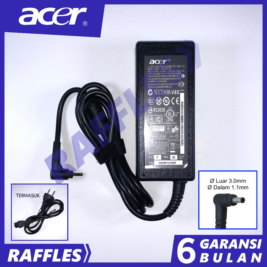 Adaptor Charger Acer Spin 3 SP315-51