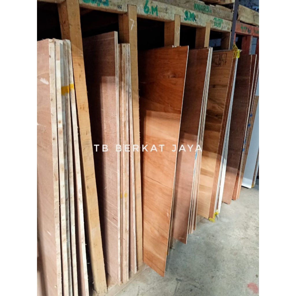 Triplek 4 mm Palem/Meranti Papan Triplex Tripleks Plywood 122x244