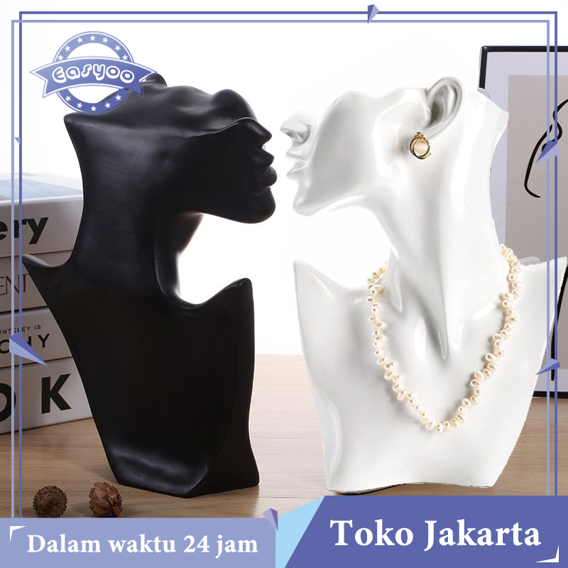 DISPLAY PATUNG PERHIASAN MANEKIN UNTUK CINCIN GELANG KALUNG ANTING COCOK UNTUK ALAT PERAGA TOKO EMAS