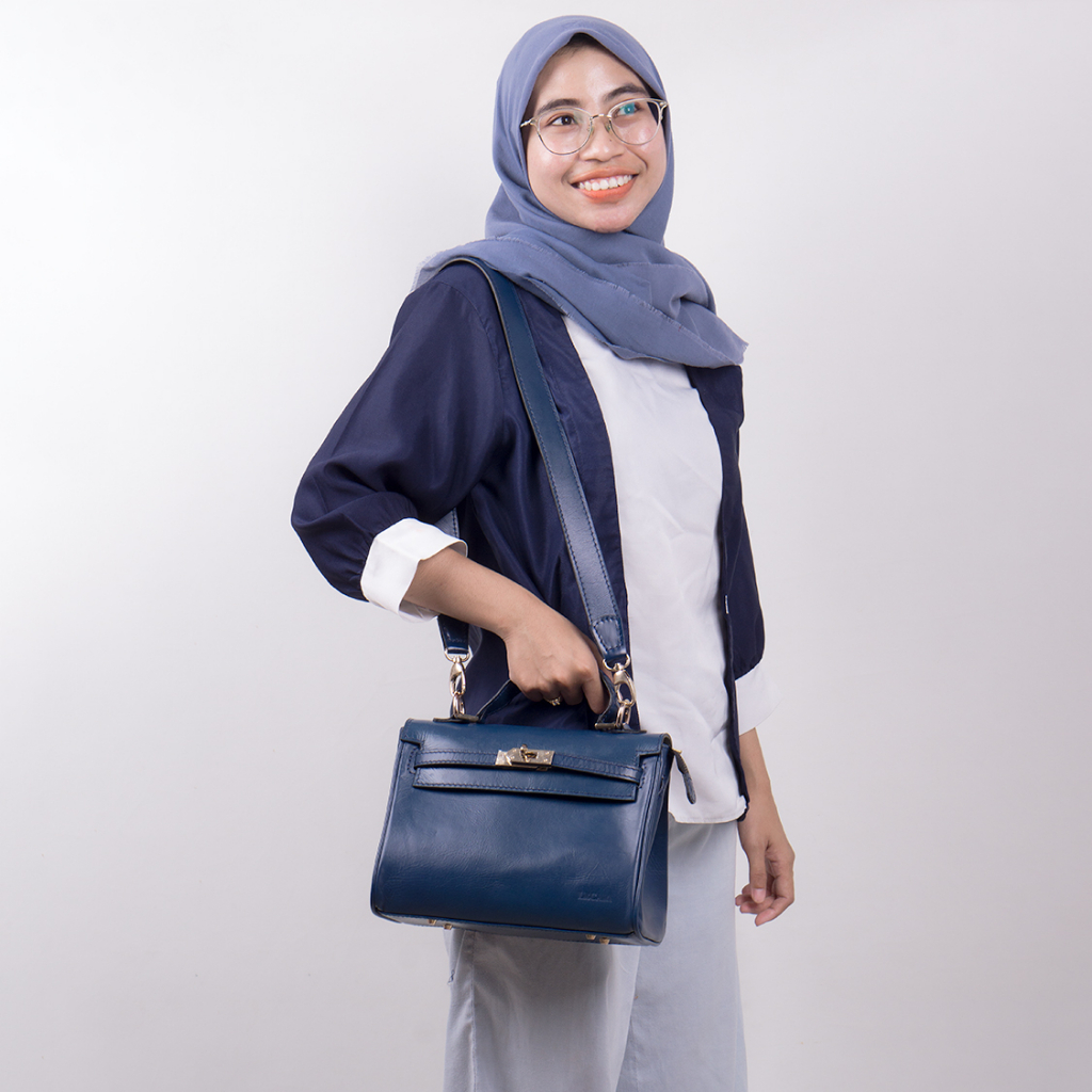 Lecari Nafia M Hand Bag Leather Tas Tangan Wanita Kulit Asli