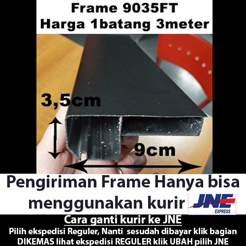 Frame Casing Running Text 1sisi 9035 9035FT Outdoor 3meter