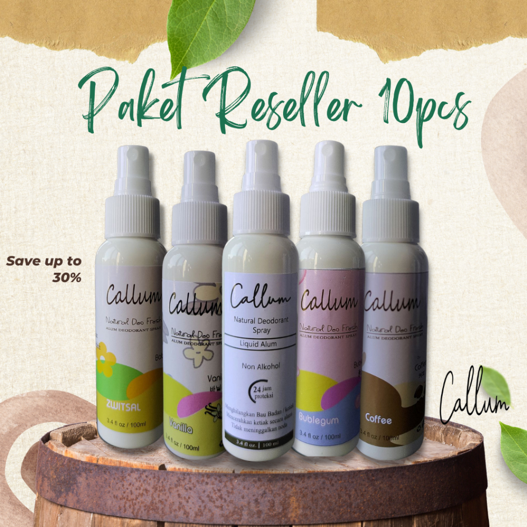 Deodorant spray callum Paket 5pcs