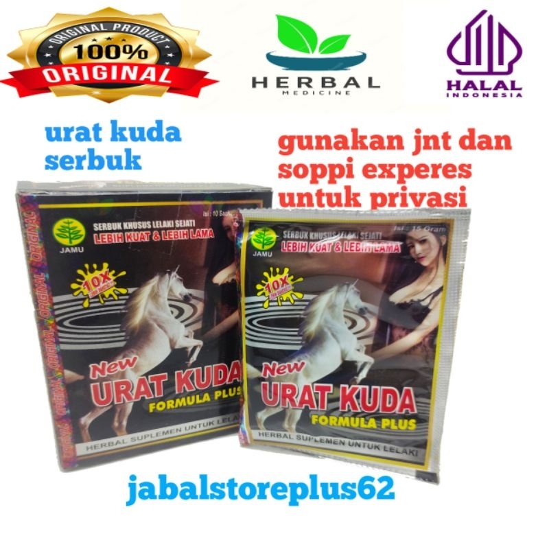 urat kuda 10x serbuk