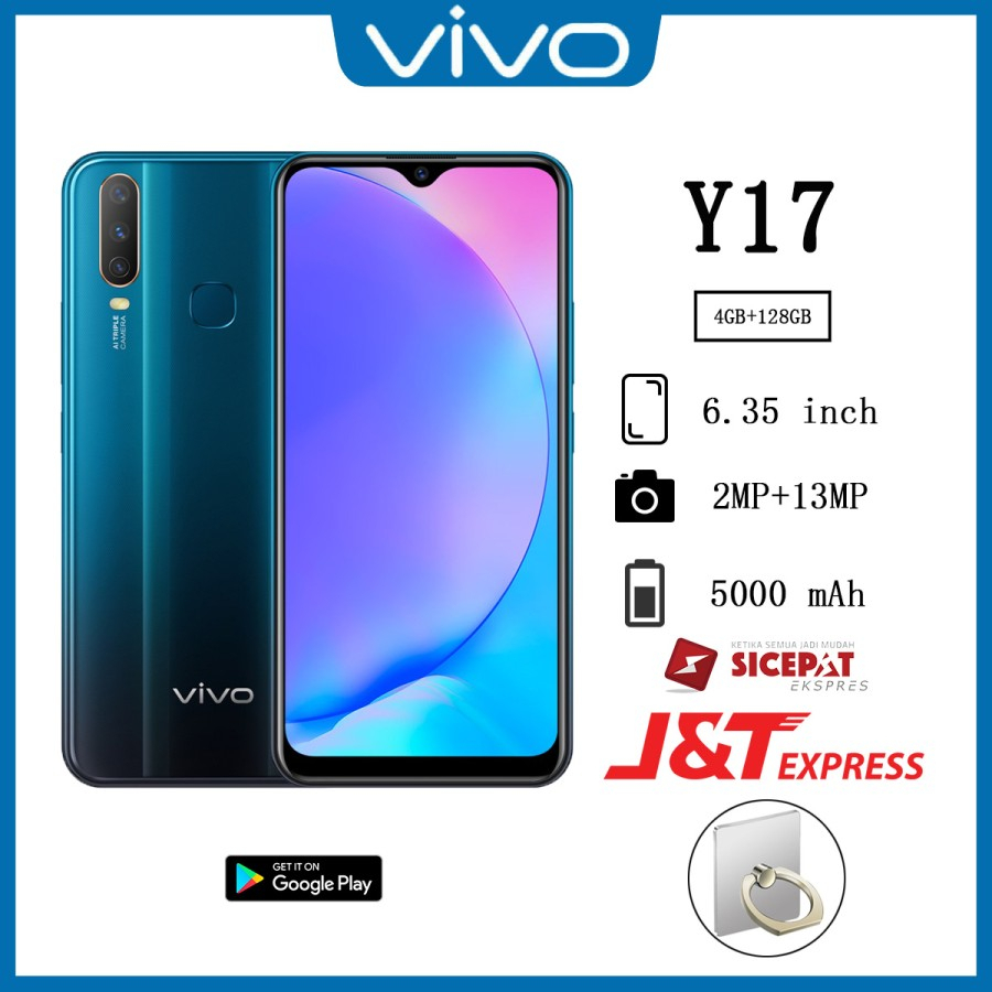 VIVO Y17 RAM 6/128GB FULLSET GARANI 12 BULAN