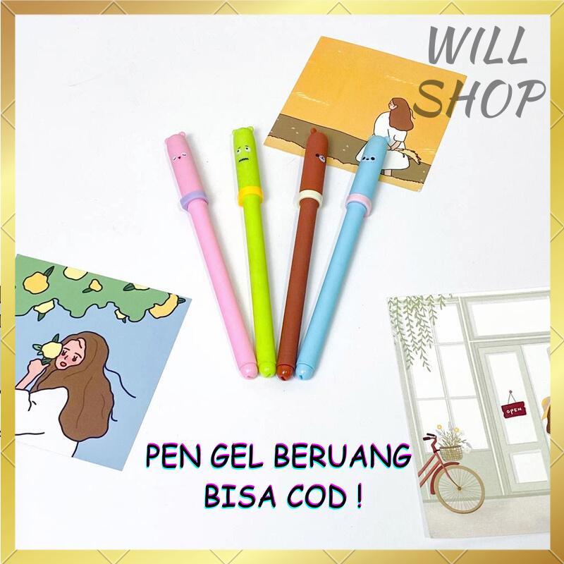 

PULPEN GEL BERUANG FULL BODY TERBARU MURAH / PULPEN TINTA HITAM / PEN GEL ALAT TULIS SEKOLAH MURAH BISA COD