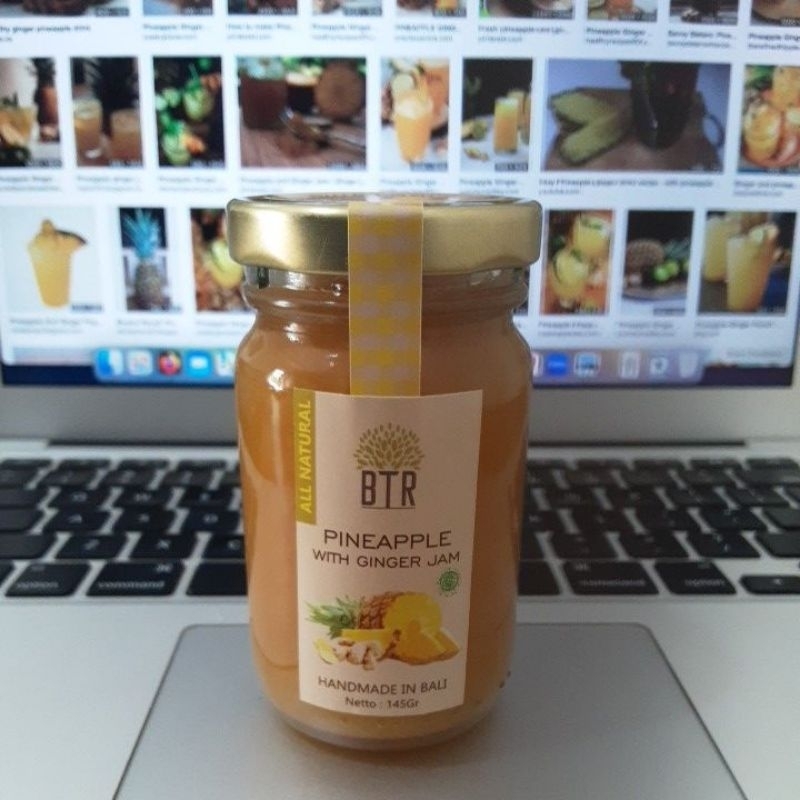 

Selai BTR Nenas Jahe, BTR Pineapple Ginger Jam 145 gram