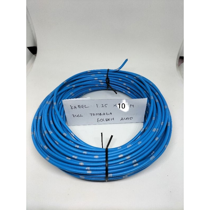 kabel 1.25 x 10 meter