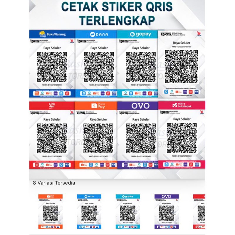 Stiker Qris Untuk Diskon Apa aja