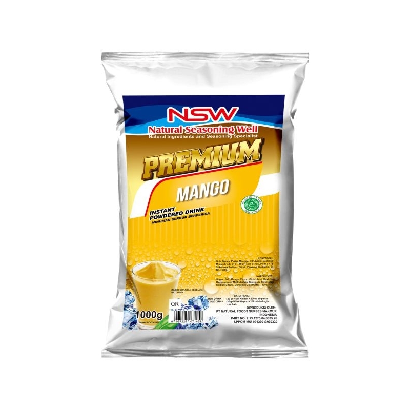 

(Premium) Powder Drink Rasa Mango