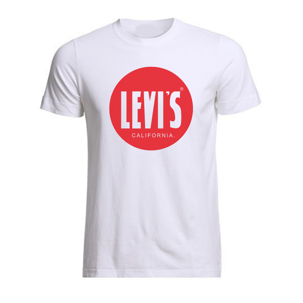 Kaos Levi's | Kaos Pria | California Putih | KLPCAL-