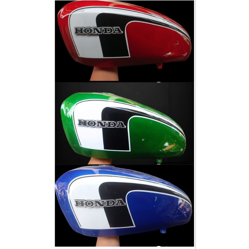 TANGKI CB125 PRESS GALVANIS CAT ORIGINAL GRAFIS LAMBUNG