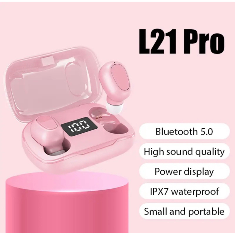 L21 Pro TWS Headset Wireless Gamer Earbuds HIFI Stereo Sports Earphone