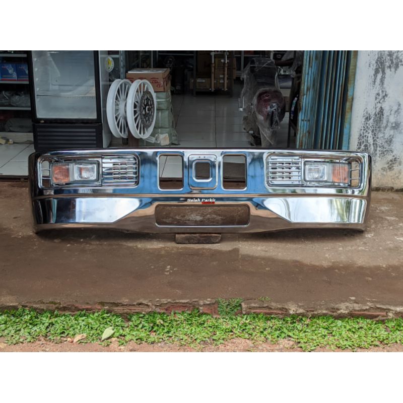 bemper truk krom 200cm supergreat mitsubishi canter HDL