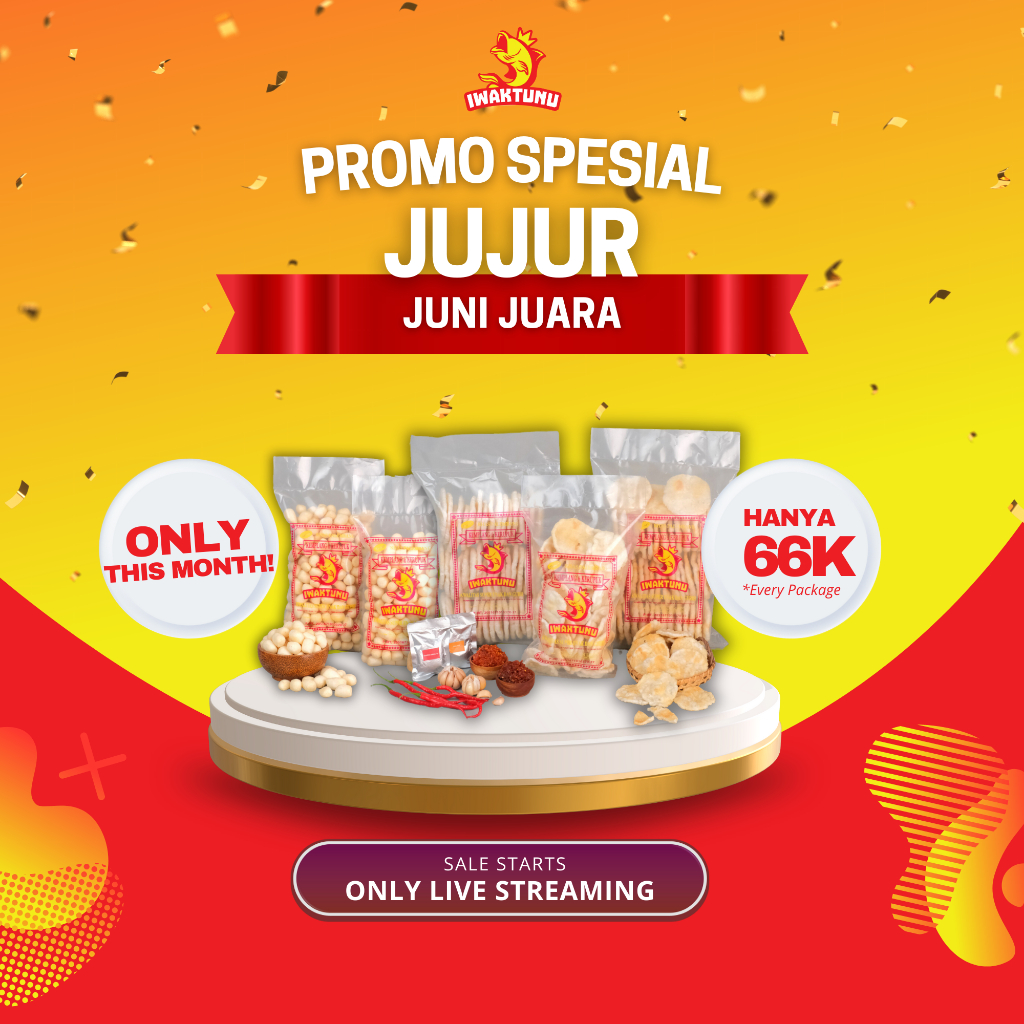 

[New] PROMO JUJUR (JUNI JUARA) - Spesial Paket IWAKTUNU