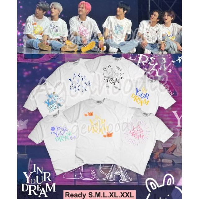 FREE PHOTOCARD KAOS IN YOUR DREAM ENCORE BEYOND THE LIVE 2023 BAJU NCT DREAM ATASAN WANITA & PRIA JA