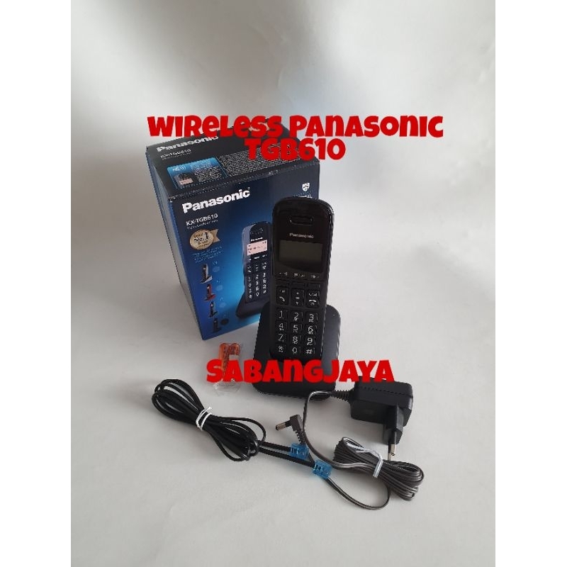 Wireless Panasonic KX-TGB610 Wireless Phone Panasonic KX-TGB610