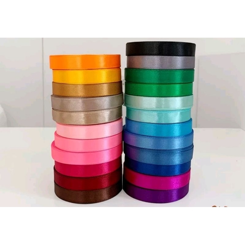 

Per Rol pita satin kain 1/2 inch 1,25cm