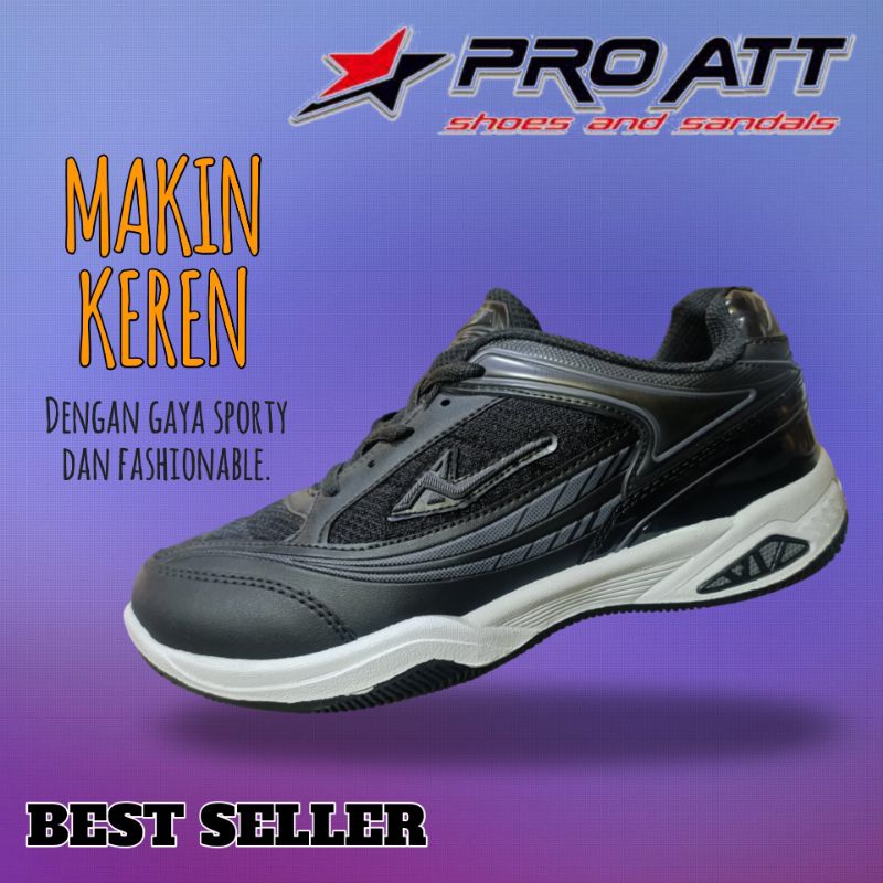 Sepatu sneaker pria/cowok Sport Running PRO ATT