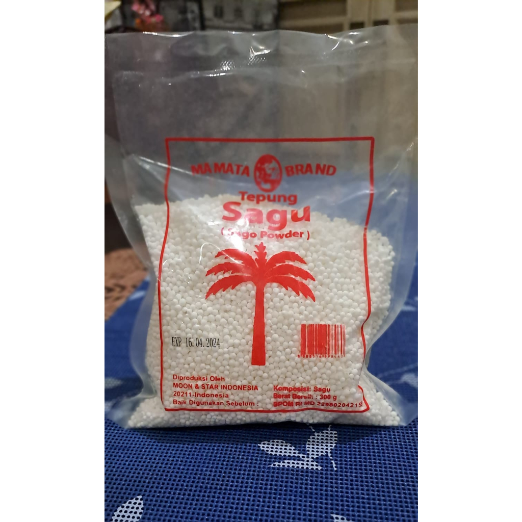 

Tepung Sagu / Sagu Thailand 300GR Mamata Brand