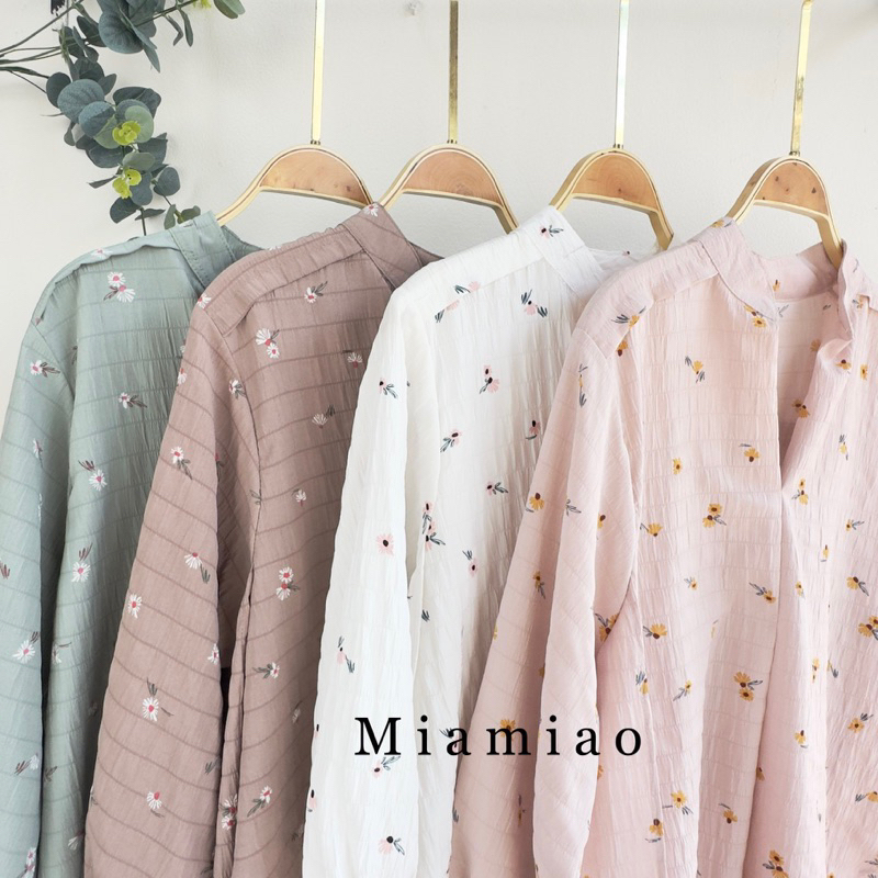 Alensa Blouse Atasan wanita Casual motif