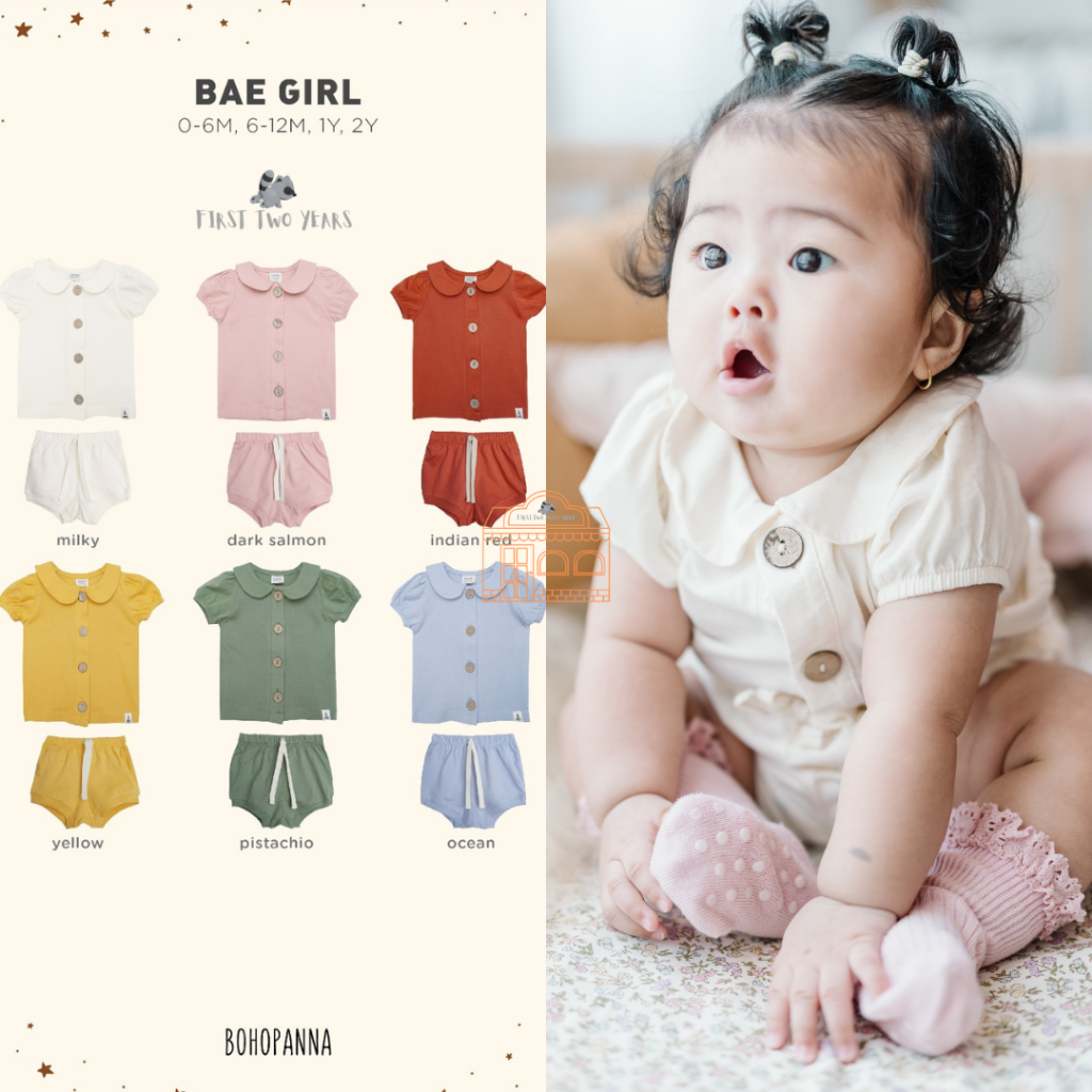 Bohopanna - Bae Girl Set / Setelan Bayi dan Anak