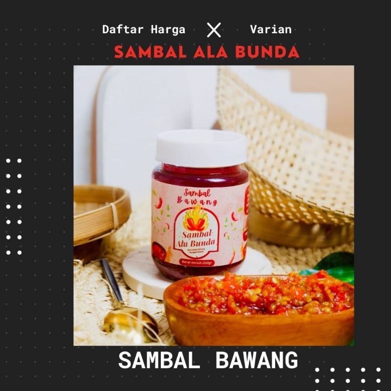 

sambal bawang 180gr/200ml