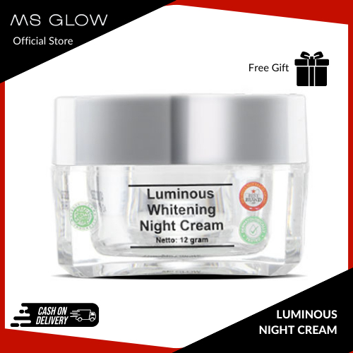 Ms Glow Luminous Whitening Night Cream - Ms Glow Original 100% Luminous Night Cream