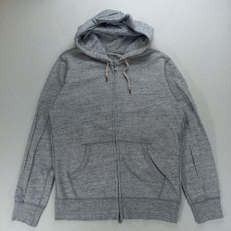 Zip Hoodie Uniqo Second Grey Misty